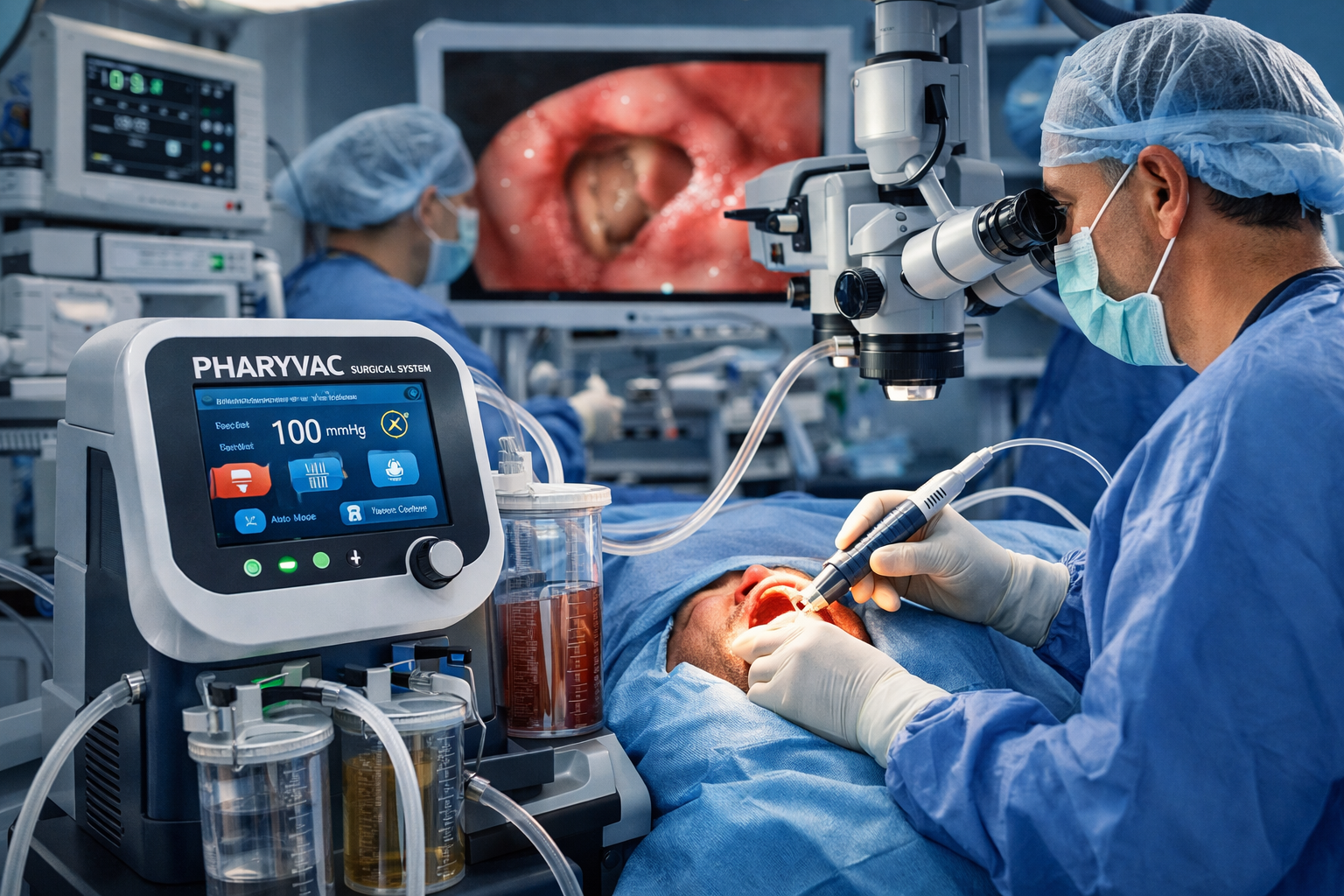 Pharyvac Surgical Technology